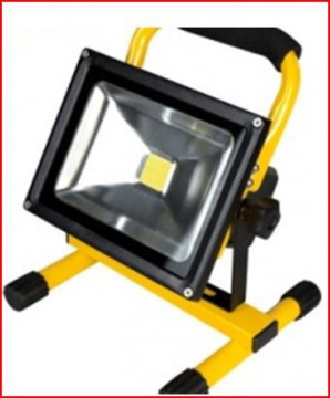 Projetor LED c/ bateria e suporte 20W LED