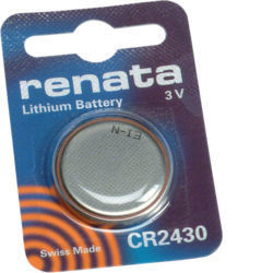 TG401 - Pilha CR2430 3V HAGER EAN:3250615874016