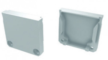 TP122 - Topo Plastico Branco P/Perfil DUBLIN - Quant. fornecida = 1 un