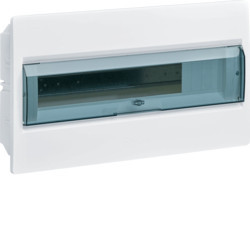 VR118TP - cosmos enc. porta transp. 1 fila 18M HAGER EAN:3250616468092