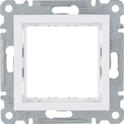 WL2510 - lumina 2 Suporte 45x45, branco HAGER EAN:8694407001443