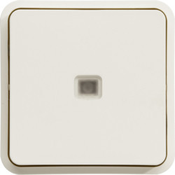 WNA002B - cubyko - Comut. escada c/sinaliz, branco HAGER EAN:3250617175029
