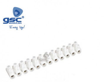 001000521 - Pacote 10 Tiras de conexão 10 mm2 - Branco 8436021945211