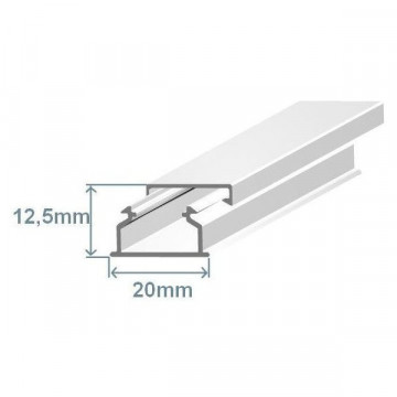 10030 FBR - 5603011043018 CALHA 20X12,5 ADESIVA BRANCA EFAPEL