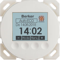 20462089 - R.x/R.c - termóst.ambiente progrm, branc BERKER EAN:4011334502999