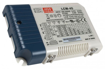 209191.40 - Drive CC Prog. Led dimável 0/1-10V 40W Mean Well LCM - Quant. fornecida = 1 un