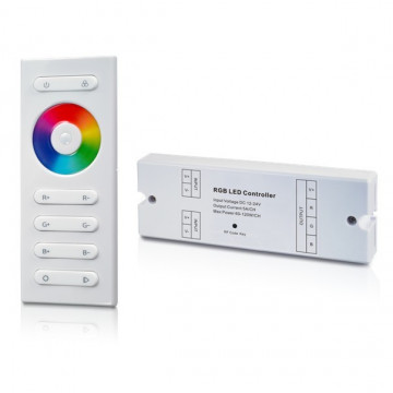 212217.1180 - Controlador RGB 12-24VDC 180W (12Vdc) c/ comando RF - Quant. fornecida = 1 un