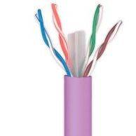 212310 -8424450188408 TELEVES - Cabo de Dados U/UTP Cat.-6 Eca Cu LSFH Ø 6,2mm Violeta