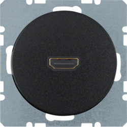 3315432045 - R.1/R.3 - tomada HDMI ficha 90º, preto BERKER EAN:4011334370987