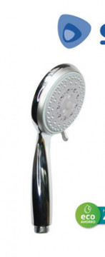 404005003 - Eco economia de chuveiro 100mm 3 funções Chrome 8433373042735