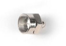 4058 -8424450040584 TELEVES - Carga terminal "F" 75Ohm sem bloqueio DC