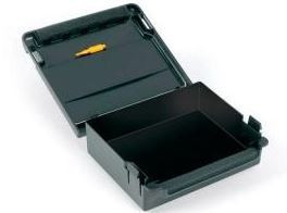 4163 -8424450041635 TELEVES - Cofre exterior Cinza Modelo Grande Dimensões: Ext.: 136x127x45mm Int.: 125 x 97 x 35mm