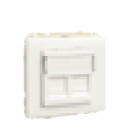 50442 SBM - ARO C/MÓDULO DUPLO P/CONETORES RJ45 BR MATE EFAPEL 5603011629427