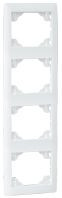 70942 TBR - ESPELHO QUADRUPLO VERTICAL BRANCO EFAPEL 5603011053253