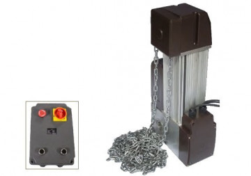 Kit Portas Seccionadas até 45m2 INDUS400 AUTOMAT EASY