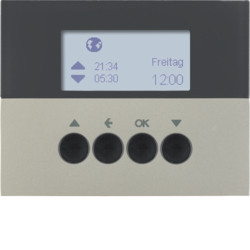85741173 - K.1/K.5 - prog. horário est, aço inox BERKER EAN:4011334375203