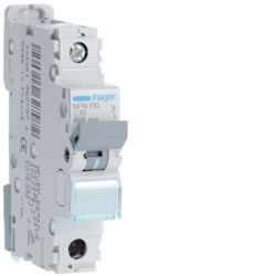 NFN110 - Disjuntor 1P 10A C 6/10kA 1M HAGER EAN:3250614627972
