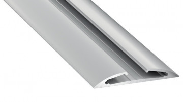 PFA1241 - Perfil alum. Linha Basic 54,9x8x2000mm Anodizado RETO - Quant. fornecida = 1 un