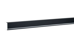 SL20080259011 - Tampa p/LED rodapé SL 20x80, pr.grafite HAGER EAN:4012740980265