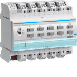 TYA610B - Actuador bin./est. 10 canais 10A KNX-S HAGER EAN:3250616059771