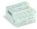 WAGO - Ligador MICRO PUSH WIRE { B 0,4-0,5mm* | transparente { 4 condutores | ref. 243-144
