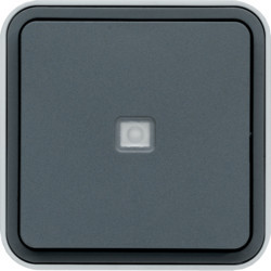 WNC023 - cubyko s - Bot.simples aviso/sinalz, cnz HAGER EAN:3250617170239