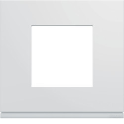 WXP0002 - gallery 2M Quadro x1, branco HAGER EAN:3250617199049