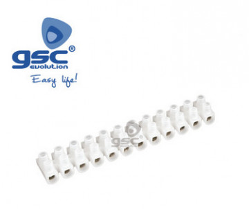 001000520 - Pacote 10 Tiras de Conexão 6 mm2 - Branco 8436021945204