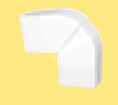 10403 GBR - ÂNG PLANO VAR P/CALHA 32X12,5 L/HALOG BRANCO EFAPEL 5603011603960