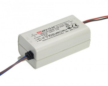 201153.212 - Fonte de Alimentação Mean Well 24Vdc 12W IP42 APV - Quant. fornecida = 1 un