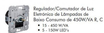 21217 - REG/COMUT LUZ ELETR LÂMP BX CONS 450W/VA R C EFAPEL 5603011617646