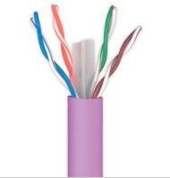 2123 -8424450140789 TELEVES - Cabo de Dados U/UTP Cat.-6 Dca Cu LSFH Ø 6,2mm Violeta