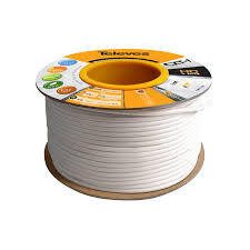 2127 -8424450137598 TELEVES - Cabo Coaxial CXT-1 PVC ITED Eca Class A 17VAtC,A Ø 1,00/4,7/6,7mm Branco