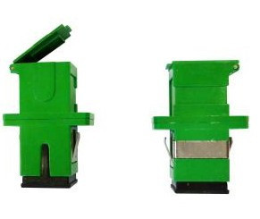 233203 -8424450185995 TELEVES - Adaptador SC/APC F-F, con Tampa Autobloqueio