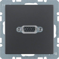 3315406086 - Q.x - tomada VGA, antracite BERKER EAN:4011334379775
