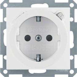 47088989 - S.1/B.x - Schuko diferenc. 30mA, branco BERKER EAN:4011334280477