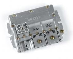 544502 -8424450143773 TELEVES - Derivador Interior (5-2400MHz) 4D "Easy F" 16dB Tipo A (piso 2, 3)