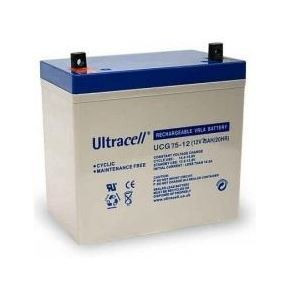 Bateria de Gel 12V 75Ah (258 x 168 x 208 mm) - Ultracell