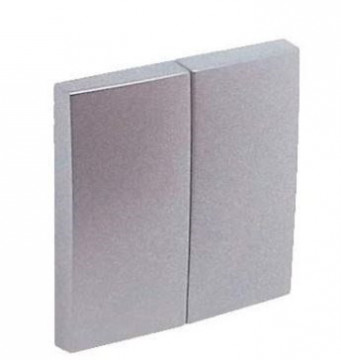 90611 TAL - TECLA DUPLA ALUMINA EFAPEL 5603011068028