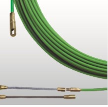 BAAS 790019 Guia Passa Cabos Baas Aço Flexível Reforçado Coberto a Nylon 76 Ponteira Intercambiável 4mm 19M