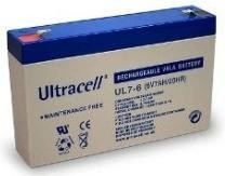 Bateria Chumbo 6V 7Ah (151 x 34 x 94 mm) - Ultracell