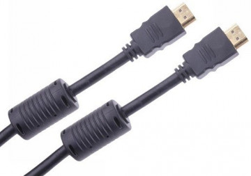 Cabo HDMI dourado Macho - Macho c/ filtro 3 metros