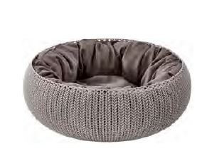 KETER CURVER 228812 Cozy Pet Bed Knit P(cm)5,5 A(cm)21 L(cm)54