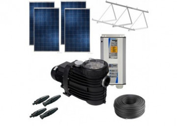 Kit Solar Fotovoltaico Circulação de Piscina 60-100 m3/dia