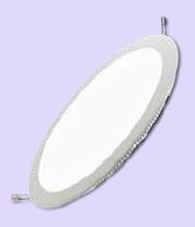 Painel LED de encastrar IP44 12W SMD 6000K ARO BRANCO