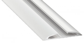 PFA1242 - Perfil alum. Linha Basic 54,9x8x2000mm Lac. Branco RETO - Quant. fornecida = 1 un