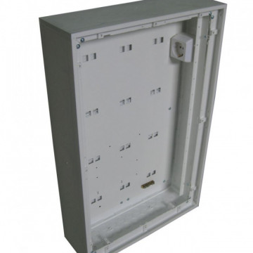 Quadro Viseu CAIXA FUNDO PARA ATI/CATI MODULAR VISBOX 400x620x120 (PARA 12 ESPAÇOS) VB.601