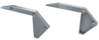 TP11241D - Topo Alum. Direito Anodizado Scala - Quant. fornecida = 1 un