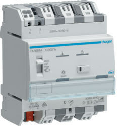 TXA661A - Variador 1 canal 300W KNX HAGER EAN:3250616048720