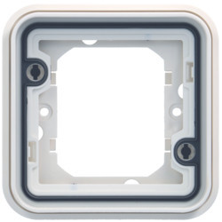WNA401B - cubyko - Quadro x1, branco HAGER EAN:3250617175418